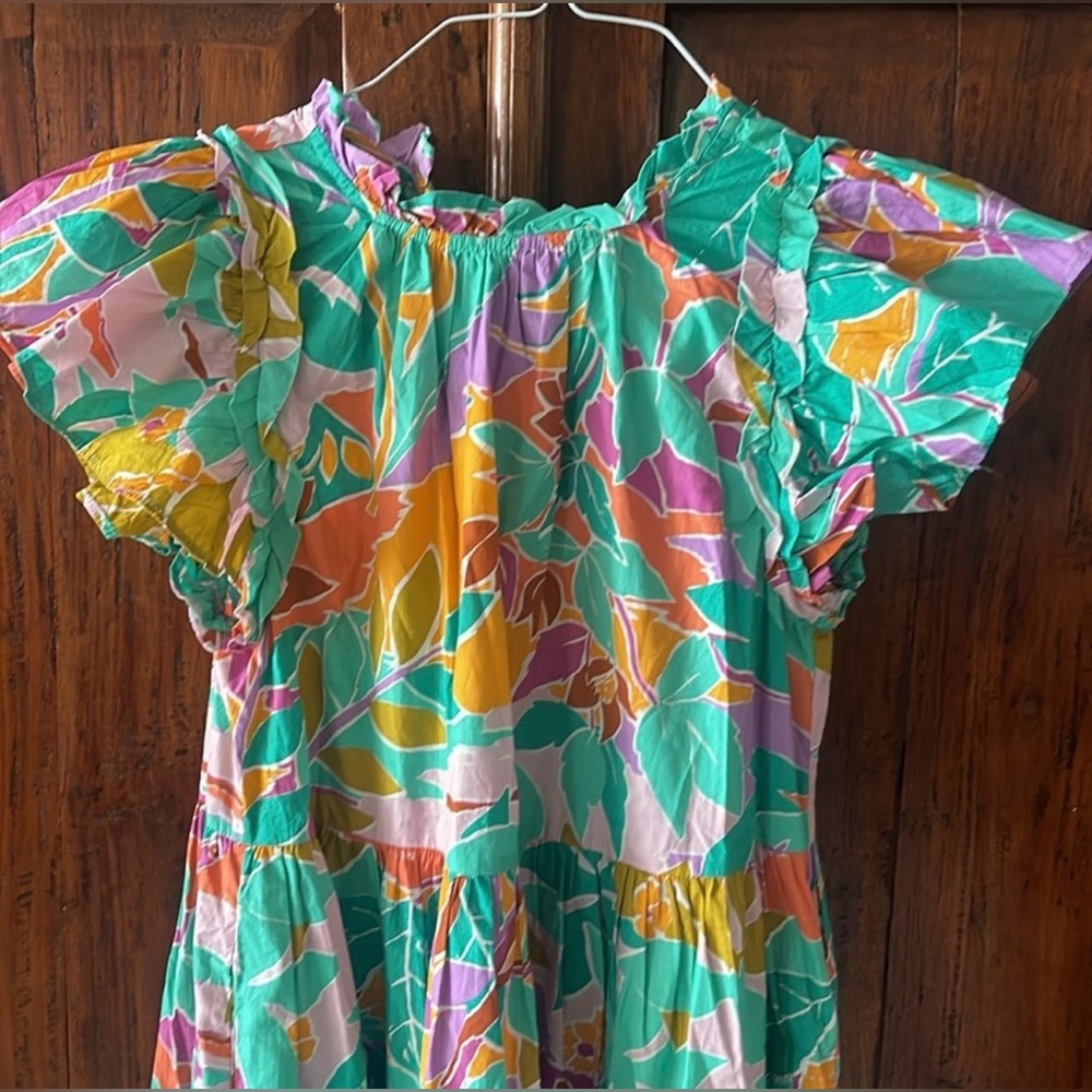 NWT House of Harlow 1960 Multicolor Printed Mini Dress XS - Picture 5 of 14